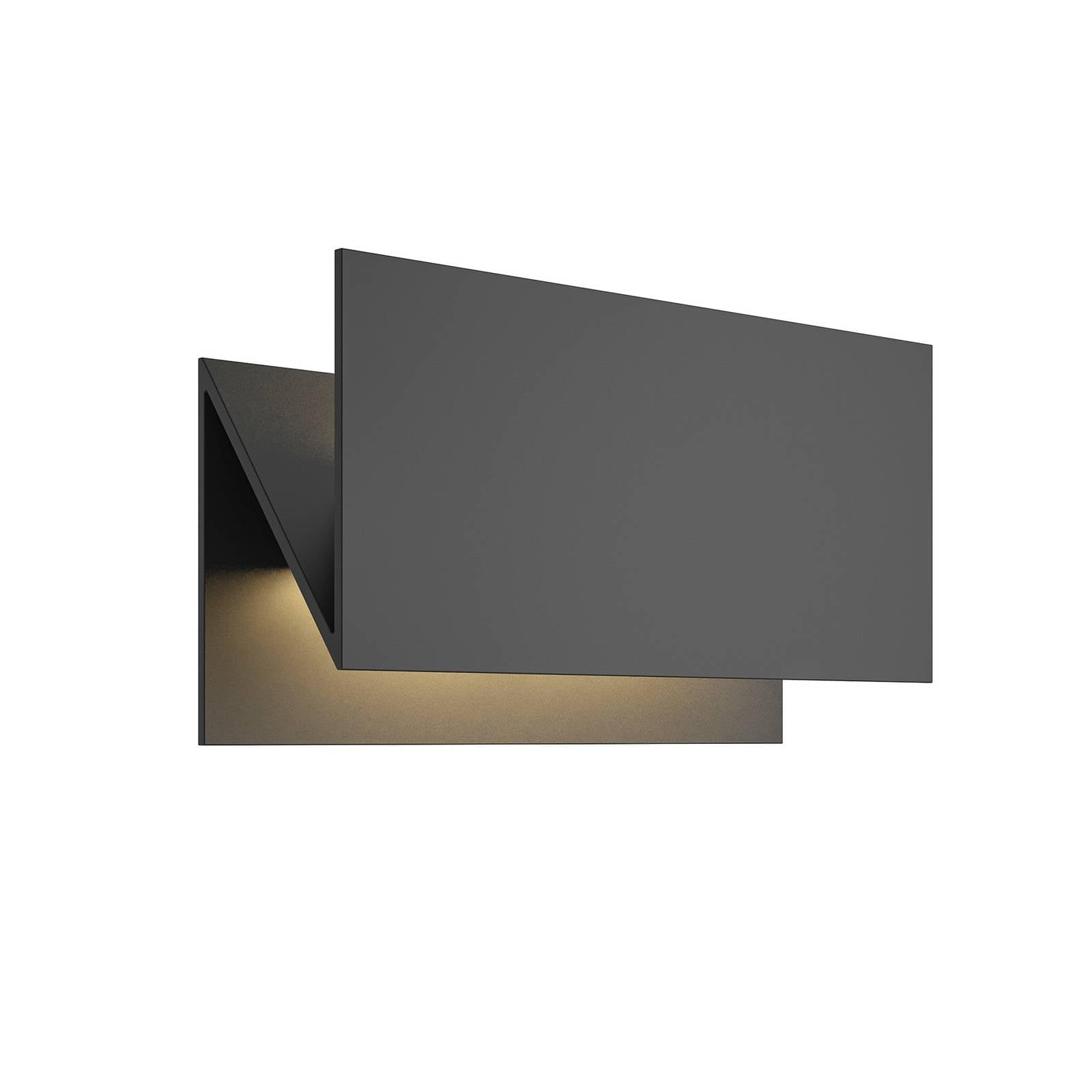 Lucande LED Outdoor Wall Light Meja (Modern) in Black Made of Aluminium (1 Light Source,) from wall lamp for Exterior/Interior Walls, House Terrace und Balcony