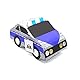Nislai® Pinata Polizeiauto Set | Pinata Geburtstag Jungen | Ideal für die Polizeiauto Party | Geburtstagsgeschenk | Pinata-Spiel | inkl. Stab und Maske | ca. 40 x 23 x 10 cm
