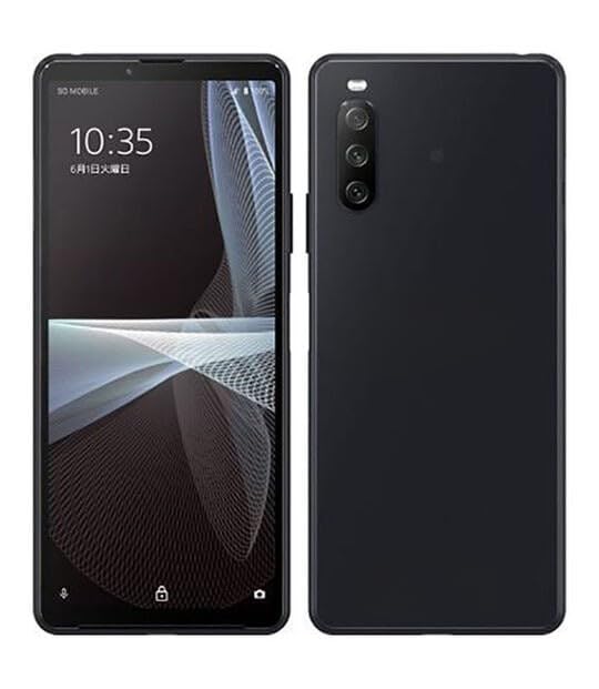 エクスペリア１０ III ライト［ブラック］ XQ-BT44 6GB/64GB シムフリー デュアルシム仕様 HDR対応有機ELディスプレイ 6インチ ハイレゾ 5G対応 指紋認証