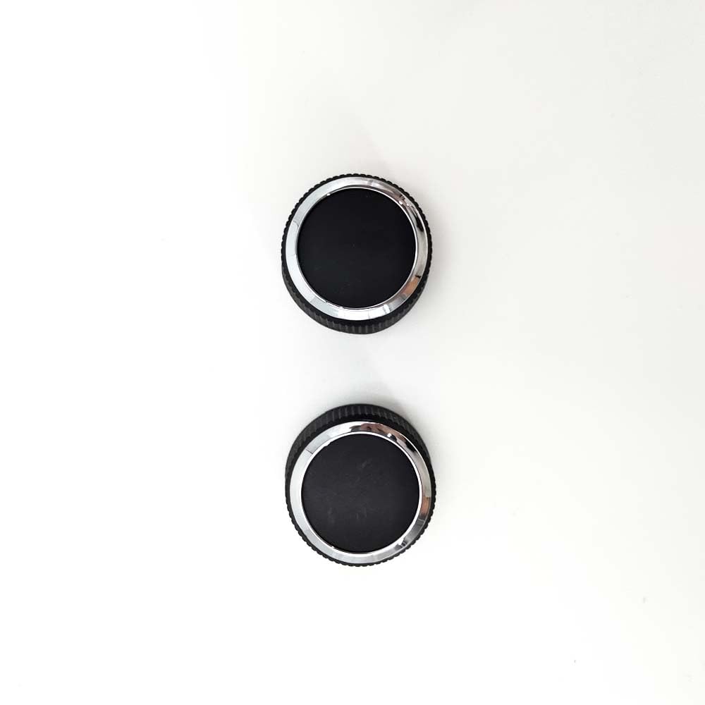 Pareja De Perillas Cromadas Para Control De Volumen De Radio Trasero – Compatibles Con Buick, Cadillac, Chevy Y GMC | Envío Rápido Desde EE.UU.