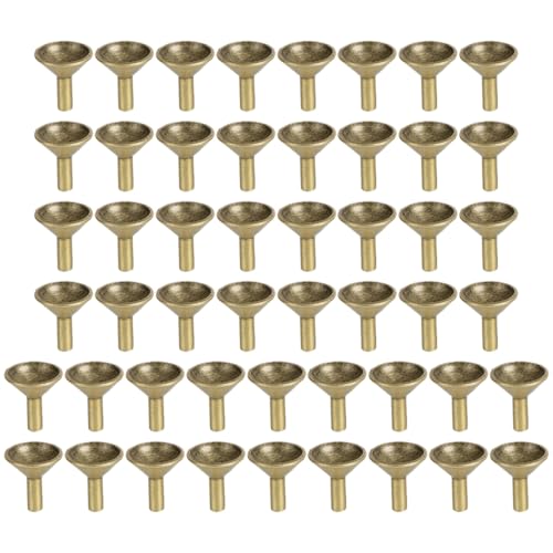 HANABASS 50PCS Brass Incense Holder, Waterfall Incense Burner for Home Decor Meditation for Meditation Yoga Room,Home Fragrance Decoration