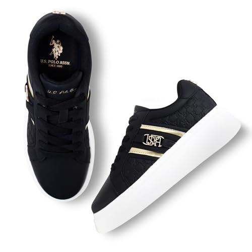 Image of U.S. Polo ASSN. Elowen Off White Light Weight Sneaker Shoes