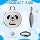 WDKXCN Mini GPS Tracker Hund Katze, Hundetracker GPS Ohne ABO, Ip65 Wasserdichter Katzen Tracker, Haustier Tracker FüR Katzen, Hunde, SchlüSselschnalle, Rucksack, Echtzeit-Standortverfolgung