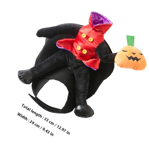 Disfraz de Calabaza Halloween ERINGOGO Talla S para Perros miniatura 2