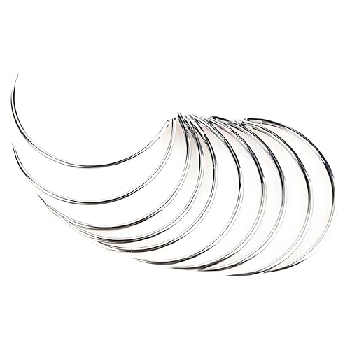 10Pcs Set Veterinary Suture Needles, Animal Surgical and Fur Sewing Tool, Machine Needles, Sewing Notions and Supplies