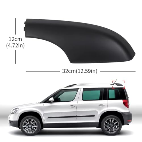 Embout de rail Skoda Yeti pour réparer le cache de support de bagages cassé - 6