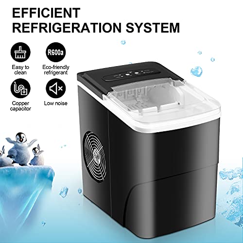 Macchina Del Ghiaccio 12kg/24h - Autopulente Per Casa E Bar - Foto 9