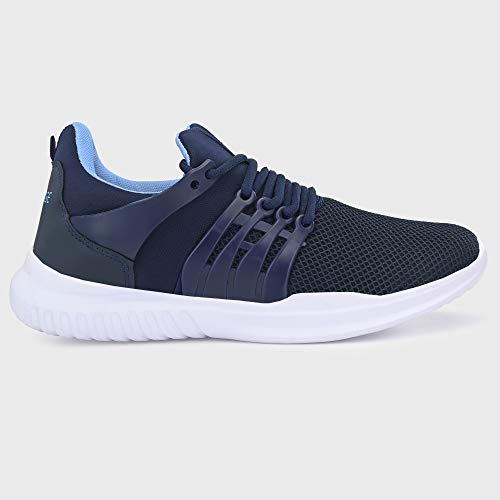 Image of Bourge Reef-06 Navy and Sky Running Shoes