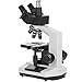 OMAX - 40X-2000X Trinocular Biological Compound Microscope with Replaceable LED Light - M837SL