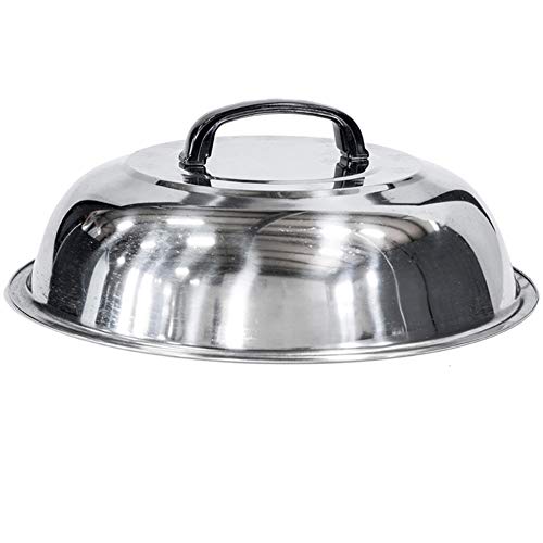 Blackstone® 12" Round Griddle Basting Cover, Stainless Steel - image 4