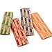 L LIKED 150 Assorted Bundle Flat Striped Coin Wrappers (50 Pennies, 50 Quarters, 25 Nickels and 25 dimes)