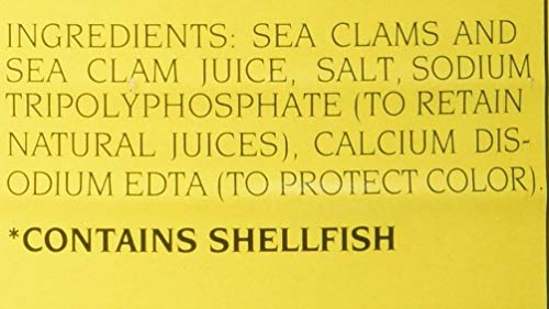 Chopped Sea Clams 2/51 Oz. (Basic pack), Set of 2