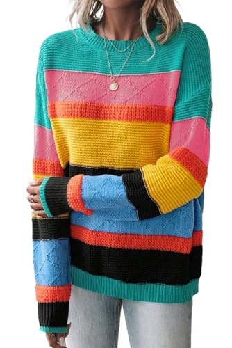 Women's Yellow Colorblock Mixed Textured Drop Shoulder
