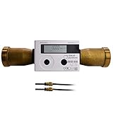 Lieferumfang: Wärmezähler bestehend aus Rechenwerk inkl. Batterie, Durchflusssensor, Temperaturfühler, Dichtungen, Plombierset und Bedienungsanleitung