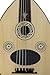Oudandmore Handmade Turkish Oud Instrument with Internal Pickup for Amplification – Premium Wood, 11 String Lute Instrument for Professional & Beginner Musicians - Walnut