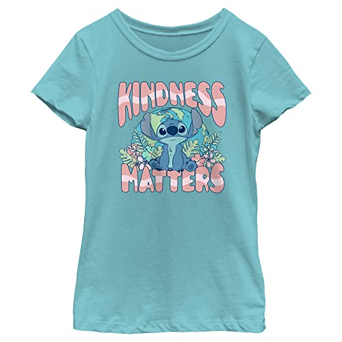 Disney Girl's Stitch Kindness T-Shirt