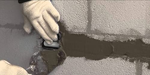 Technocem Hydro Mauerwerksmörtel von Tecno Prodist (5 kg) Zementmörtel für Mauerwerk und Bauarbeiten, wasserabweisend, ideal für Putz, Verputzen und Verlegen von Ziegeln, Grau