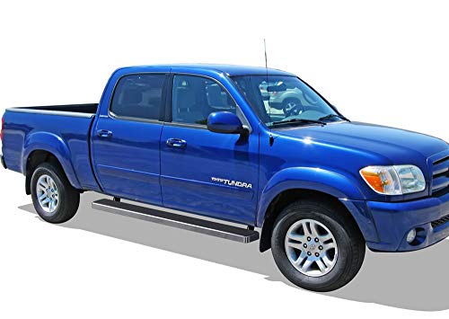 Estribos de acero inoxidable 6in para Toyota Tundra miniatura 6