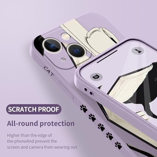 Coque iPhone 13 Mini résout les risques de chute avec élégance violette - 7