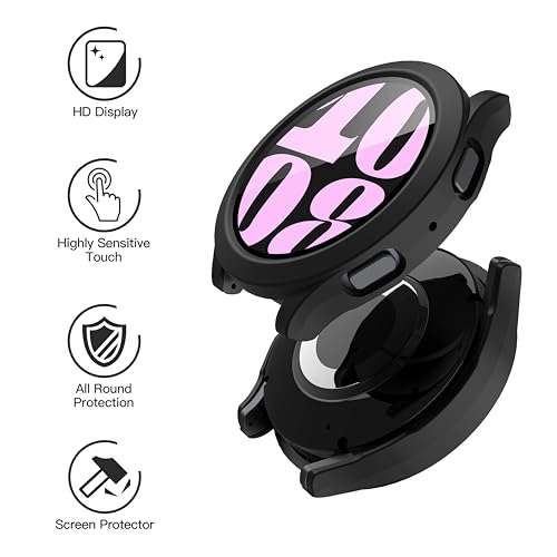 Image of Misxi Case with Screen Protector for 40mm Galaxy Watch 6