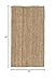 SAFAVIEH Area Rug 2x3 - Natural Fiber Collection - Natural Brown, Handmade Jute, Farmhouse Style, Chunky Textured Thick Pile (NF447A)