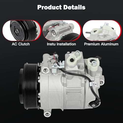 Image of CCIYU Air Conditioning Compressor for Mercedes-Benz C230