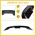 JHRISE Rear Spoiler Wing for 2015-2023 Mustang V6/V8/Shelby/GT/EcoBoost 2-Door Coupe Models GT500 GT350 Style ABS Rear Trunk Spoiler (Gloss Black)
