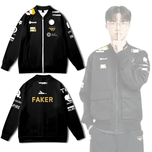 ユングガイハ T1 20 周年 Faker 限定版 ジャケット ユニフォーム 2025