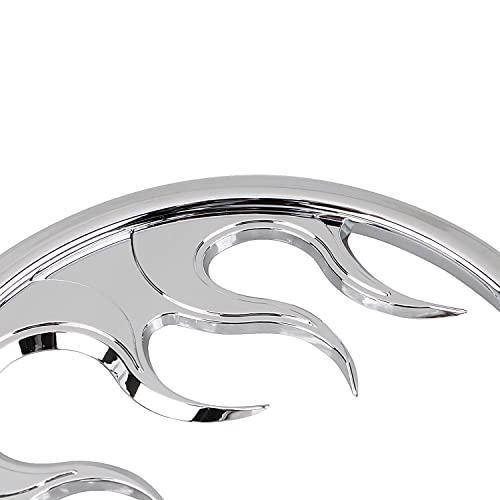 Cubierta delantera de parrilla para parlante moto cromada miniatura 7