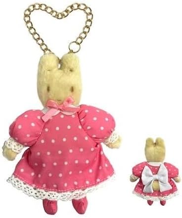 T.C.P Maroon Cream Mascot Charm, Pink