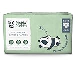 Mama Bamboo Soft Newborn Eco Sustainable Nappies (Size 1) - Chlorine-Free Hypoallergenic (35 pcs per pack)