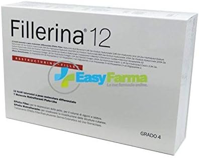 NEW LABO FILLERINA 12 RESTRUCTURING-FILLER RESTRUCTURING FACE TREATMENT Grade 4 Face 2x30ml
