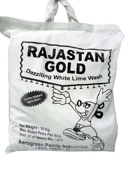 dazziling white limewash