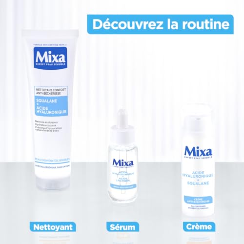 Soin Visage Crème Anti Sécheresse Acide Hyaluronique Et Squalane Mixa Le Flacon De 50ml - vue 6