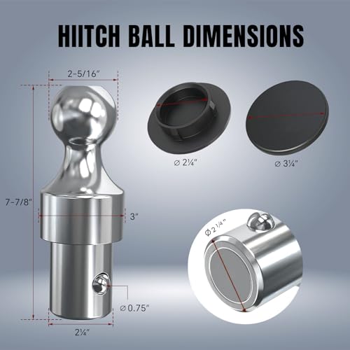 60692 Puck System Gooseneck Hitch Ball Kit with Box, Compatible with 2013-2021 Ford F250 F350 F450, 2016-2020 Chevrolet Silverado, GMC Sierra & Nissan Titan XD, 30000 lbs GTW/ 7500 lbs VTW