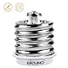 DiCUNO E39 to E26 Adapter, Mogul E39 to Standard E26 Screw Base Light Bulb Socket Reducer Converter, Maximum 200W and 165℃ Heat Resistant, Lamp Socket Adapter, 10-Pack