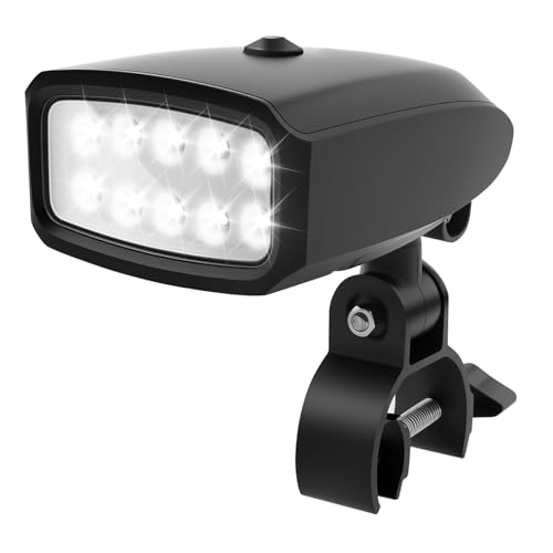 Grill Licht,LED Grilllampe mit 10 Lichtperlen,Verstellbare Hochhelles Grilllicht für Barbecue Picknick Outdoor(A)