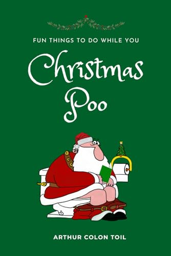 Fun Things To Do When You Christmas Poo: Funny Bathroom Activity Book With Word Searches Riddles Sudoku Puzzles and Mazes For Kids and Adults - Novelty Gift or Present Idea image 2