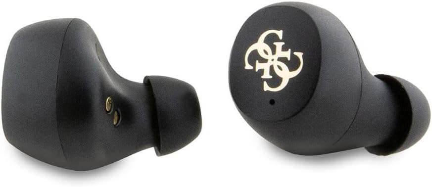 Close-up view of individual CG MOBILE Guess TWS ENC 4G Earbuds