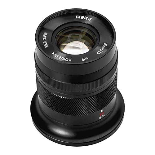 Meike 60mm f2.8 RF-Mount Fixed Manual Focus Lenses Large Aperture APS-C Macro Lens Compatible with Canon EOS-R EOS-RP R5 R5C R6 R7 R10 Mirrorless Camera