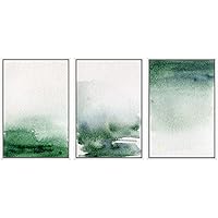 SIGNWIN 3 Piece Framed Canvas Wall Art Nature Scenery Canvas Prints Home Artwork Decoration for Living Room,Bedroom - 16