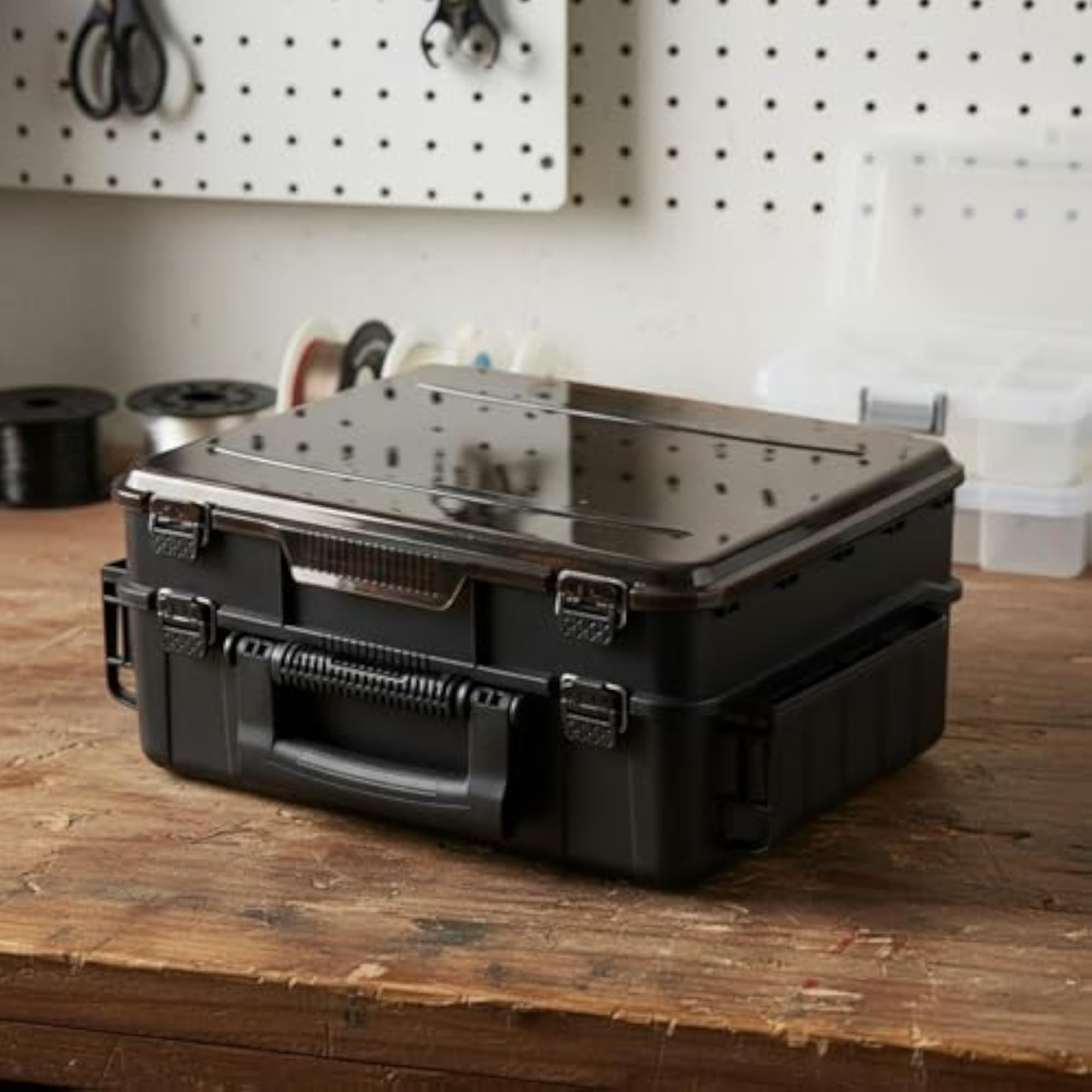 Double Layer Lure Box with Adjustable Dividers