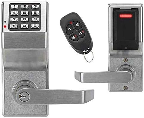 Trilogy DL2700LD Access Control Lever Lock/w/Remote Release FOB & Classroom Lockdown/Satin Chrome - 26D (Alarm Lock)