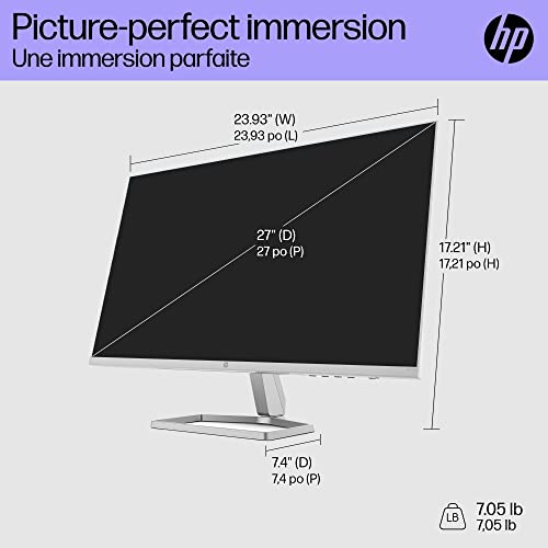 Hp 27-Inch Fhd Monitor With Amd Freesync Technology (2021 Model, M27Fw) #TOP4