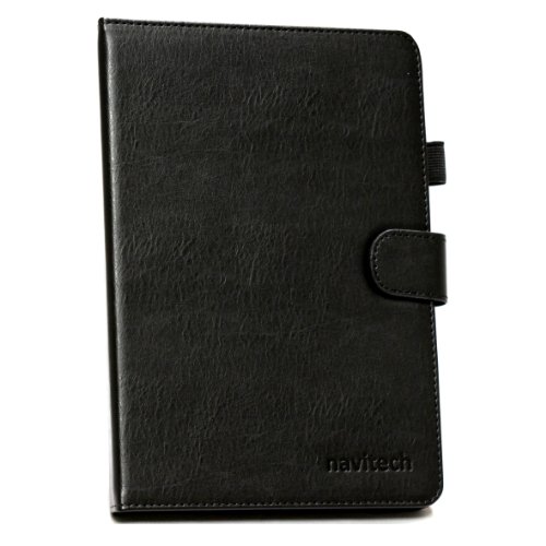 Navitech 25 cm czarne etui/etui z obrotowym stojakiem 360 i rysikiem kompatybilne z Samsung Galaxy Tab S 10,5