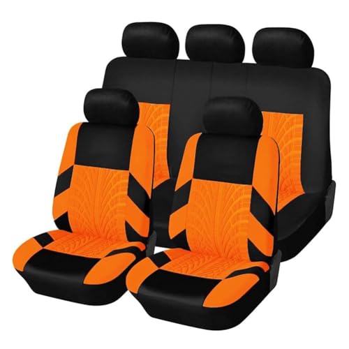 Housse de siege KIA Soul 300 tissu lavable protection auto SK3 orange