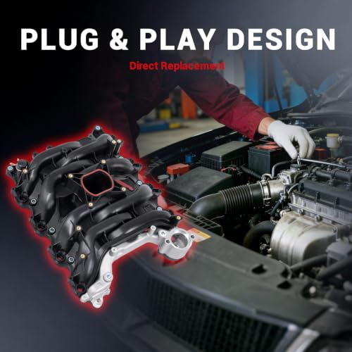 Image of MOSTPLUS 615-175 Intake Manifold Compatible with Ford Crown Victoria Explorer Mustang Lincoln Town Car Mercury Mountaineer Grand Marquis V8 4.6L