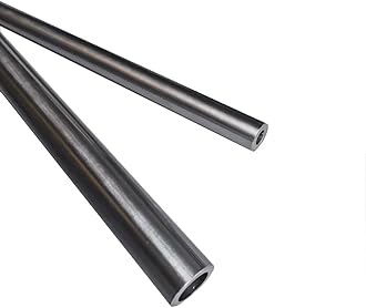 1Pc Precision Carbon Steel Tube - 25/50cm Hollow Round Pipe for Automotive & Mechanical Use - Durable Cold Rolled Steel(OD11xID9mmx50cm)