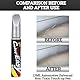 3 Stück Silber Auto Lackstift Lack Reparaturstift Silber Auto Lackstift Lackreparaturstift Autolack Kratzer Entfernen Lackstift Silber Metallic Lackstift Silber Glänzend 12 Ml Korrodiert Autos Nicht