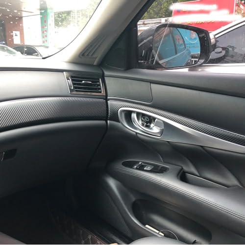 Autocollant fibre de carbone Infiniti Q70 M37 M25 look intérieur chic - 5